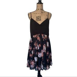 Black Floral Dress
